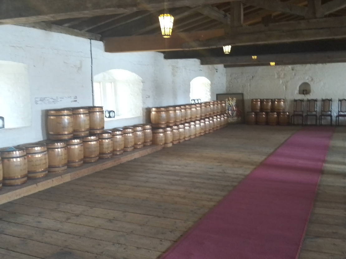 Upnor gunpowder casks