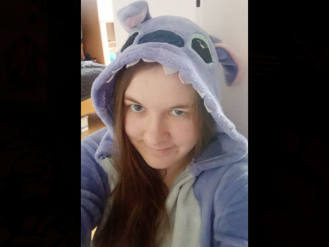 Lilo in her onesie
