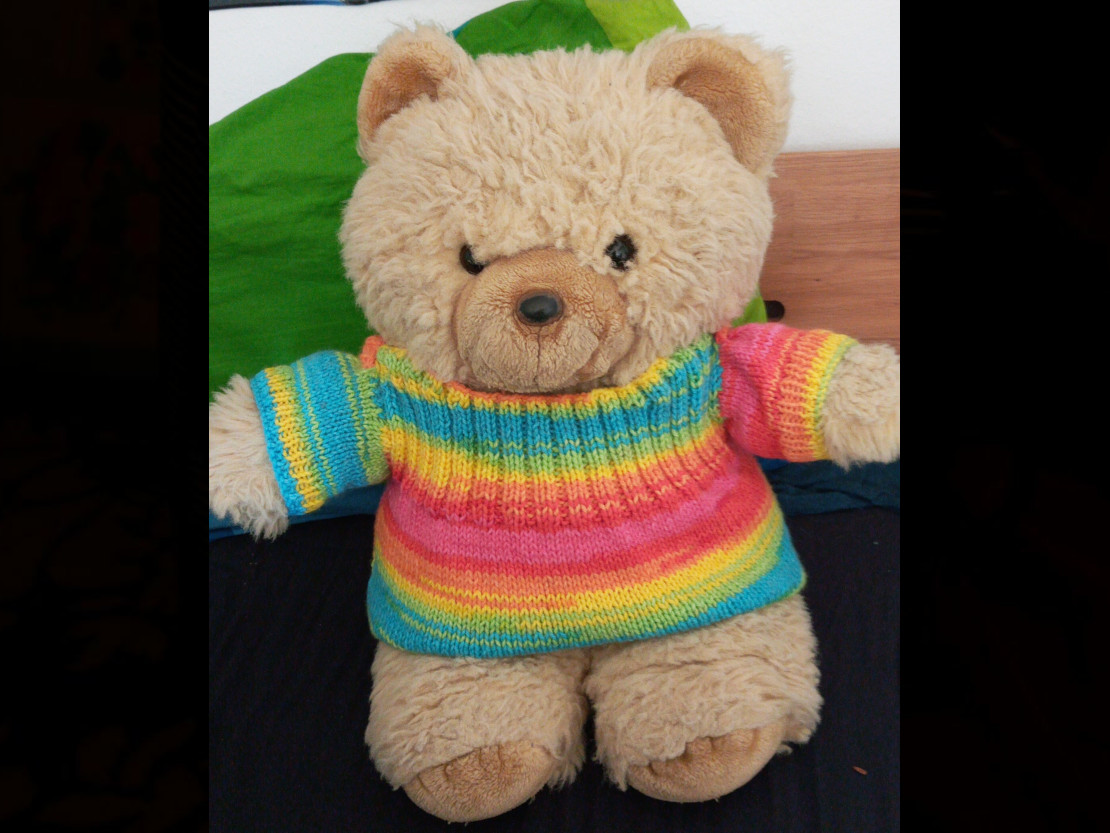 Big Mac in a new jumper