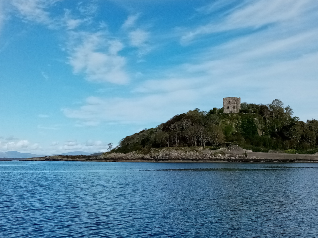 Dunollie from the sea