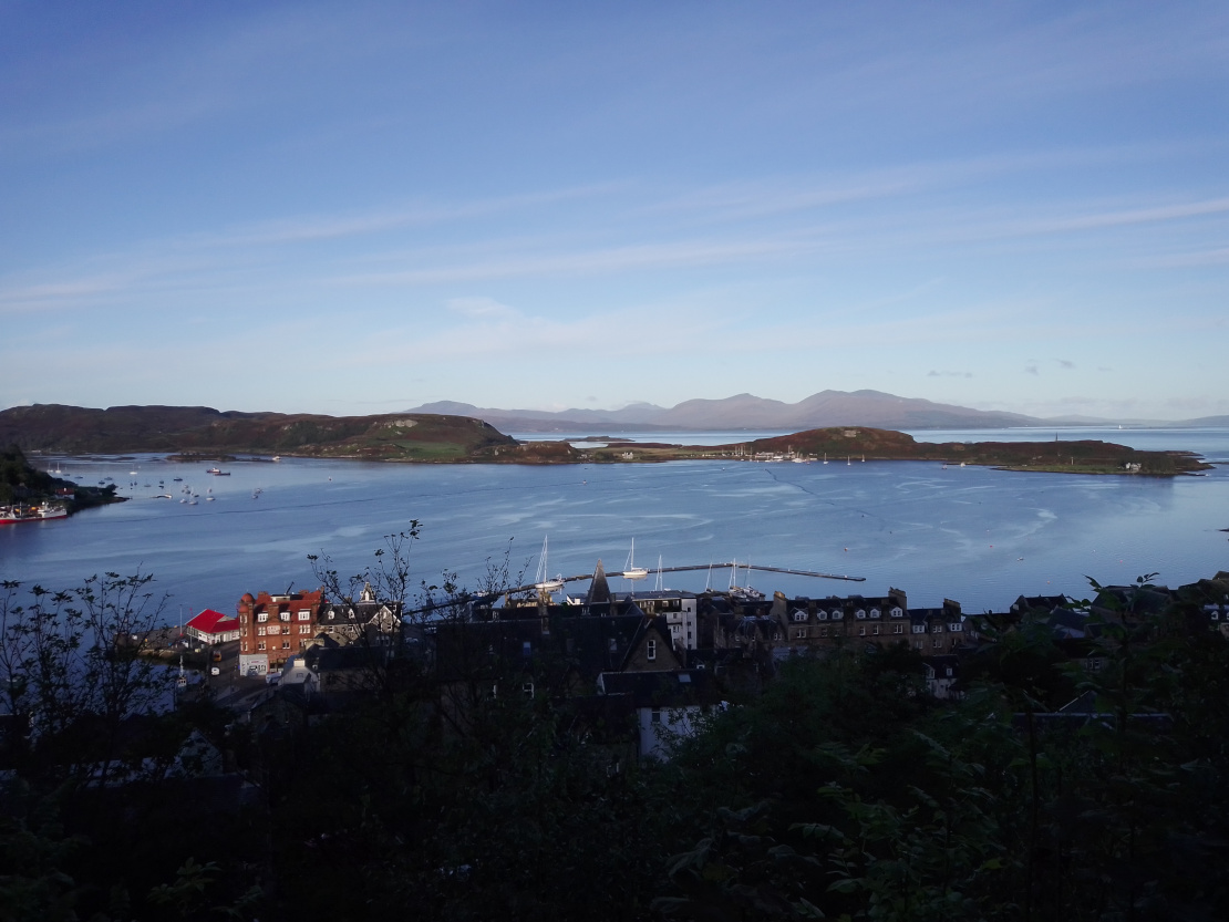 Oban from above again