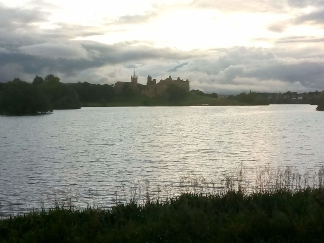 Linlithgow Palace from the other side