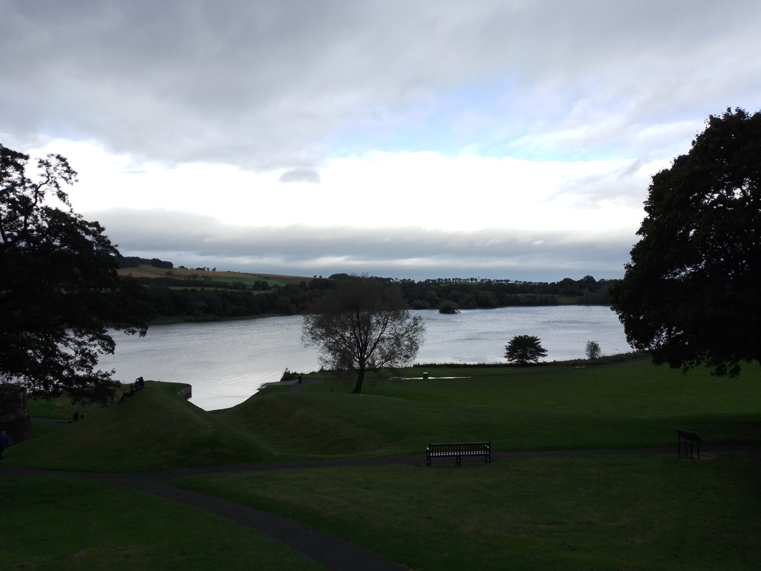 Linlithgow Loch as seen from Linlithgow Palace