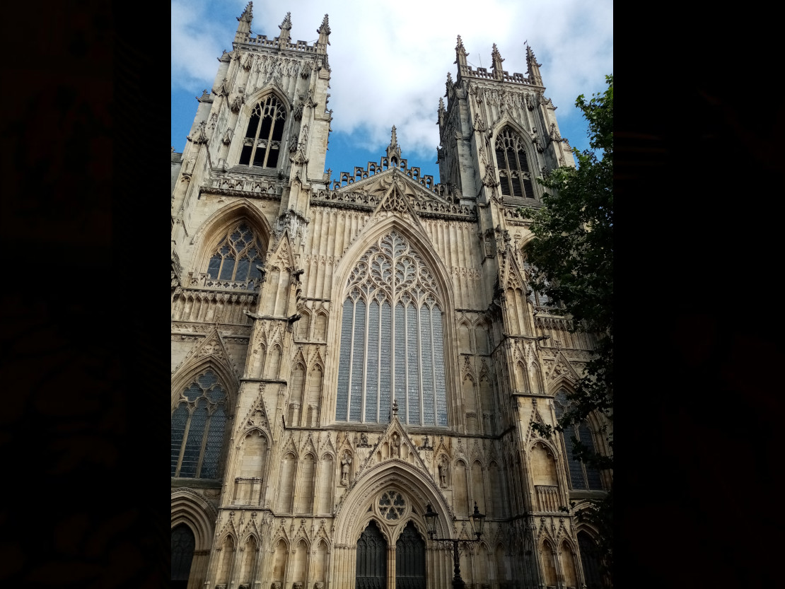York minster front view