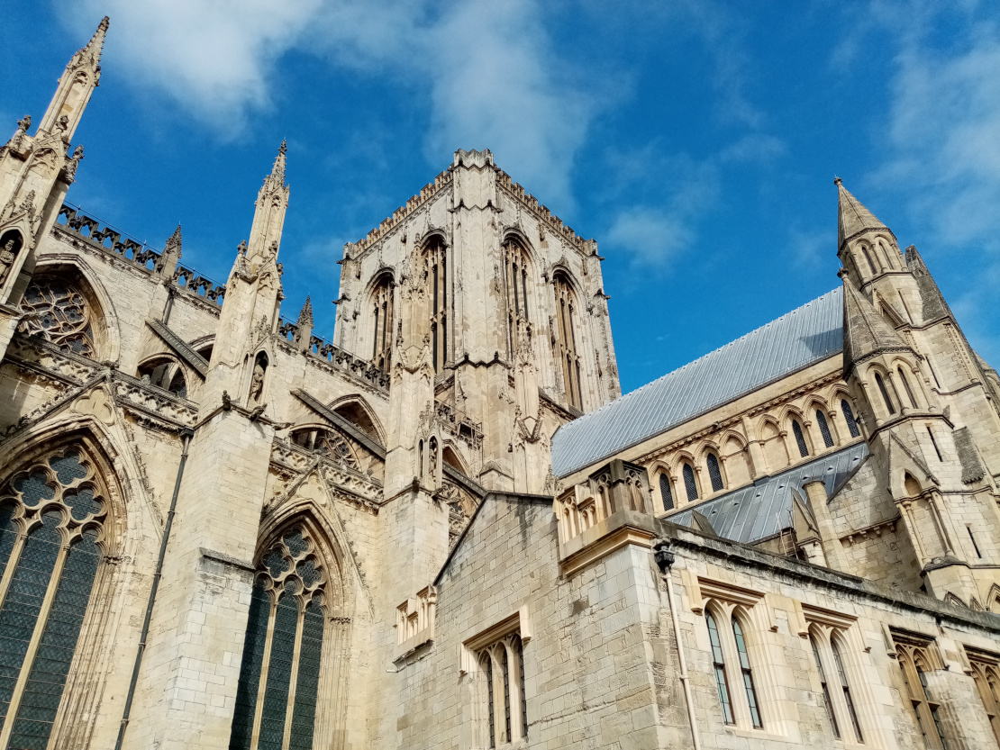 York minster side view