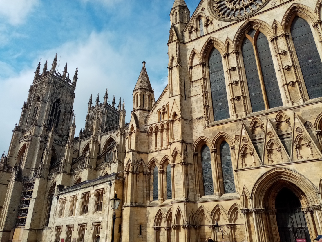 York minster other side