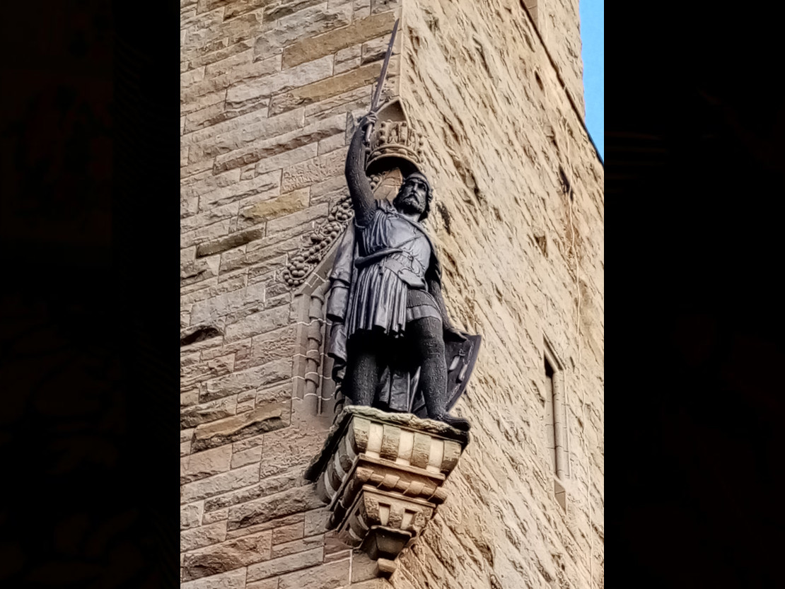 Wallace Statue an Monument