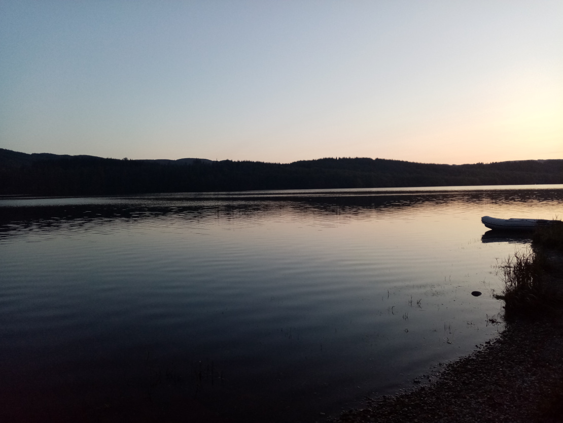 Loch Venachar Sonnenuntergang
