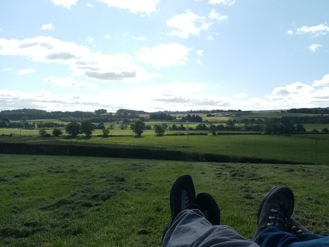Füße bei Bannockburn