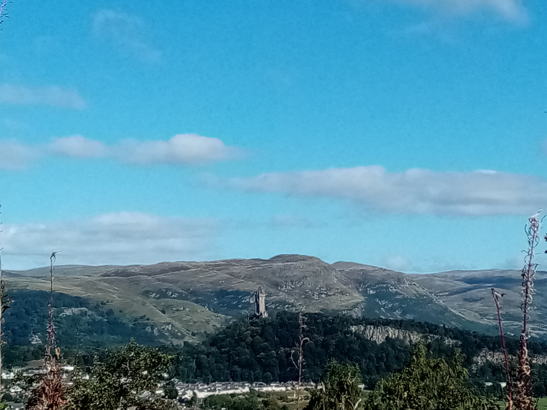 Wallace Monument aus der Ferne