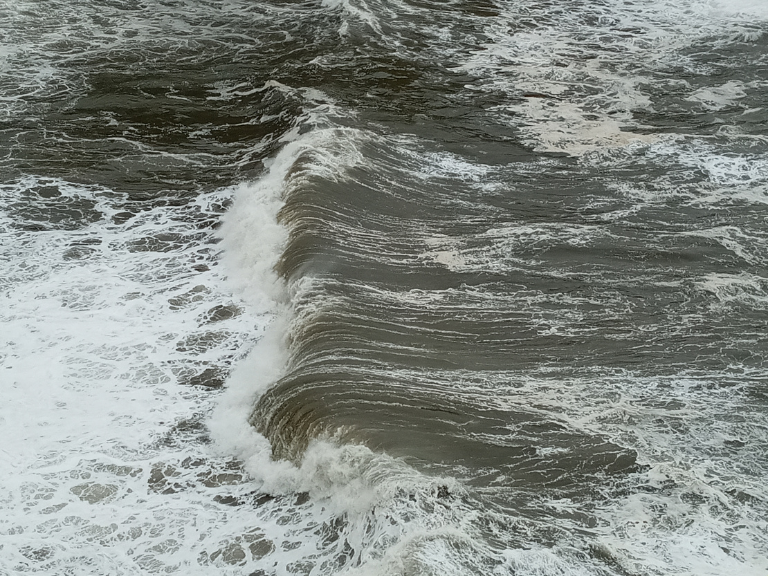 Waves being wavey