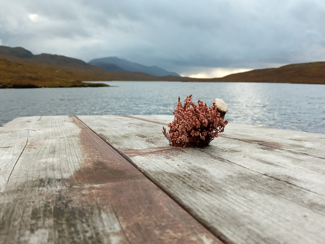 Tabletop and loch