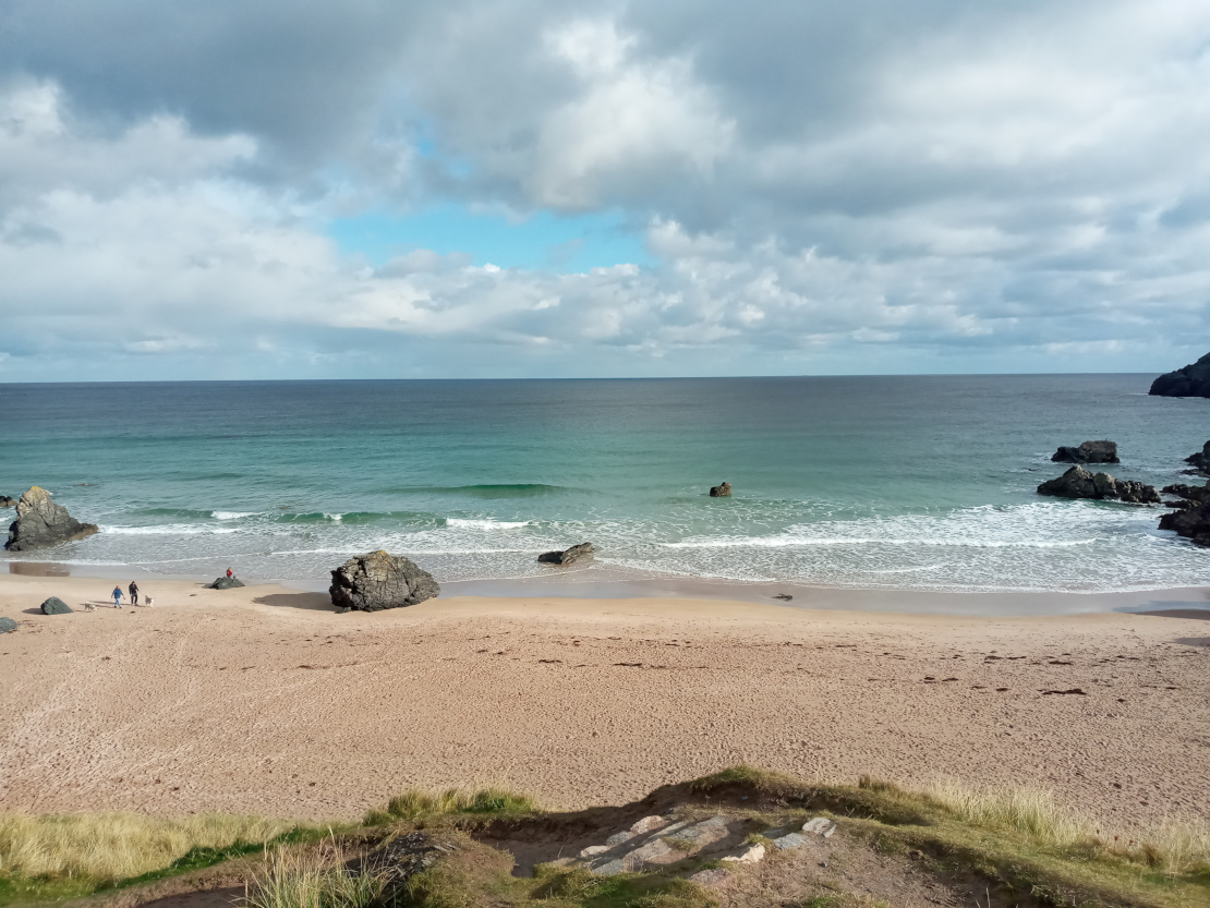 Durness beach middle