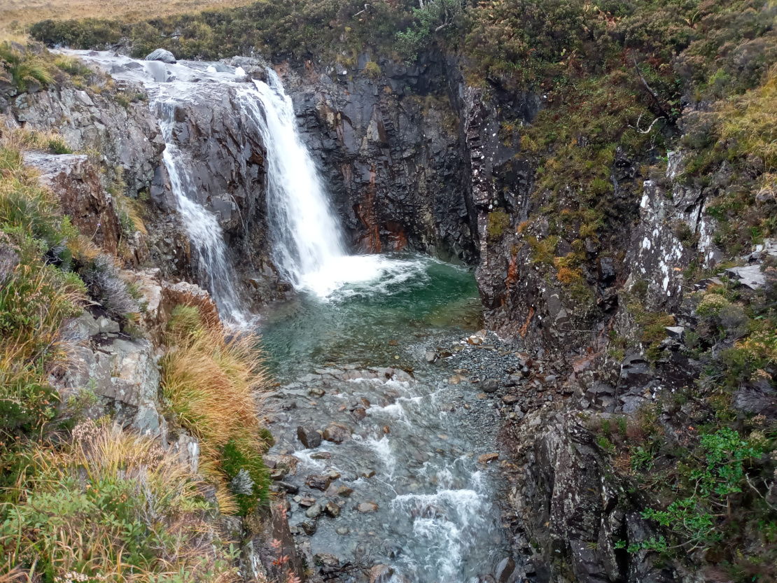 pools and waterfalls