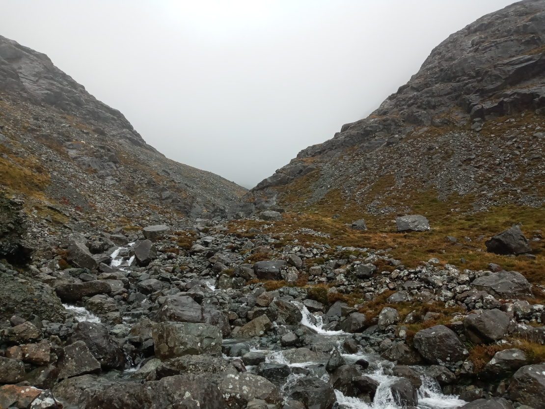 rocky hillside