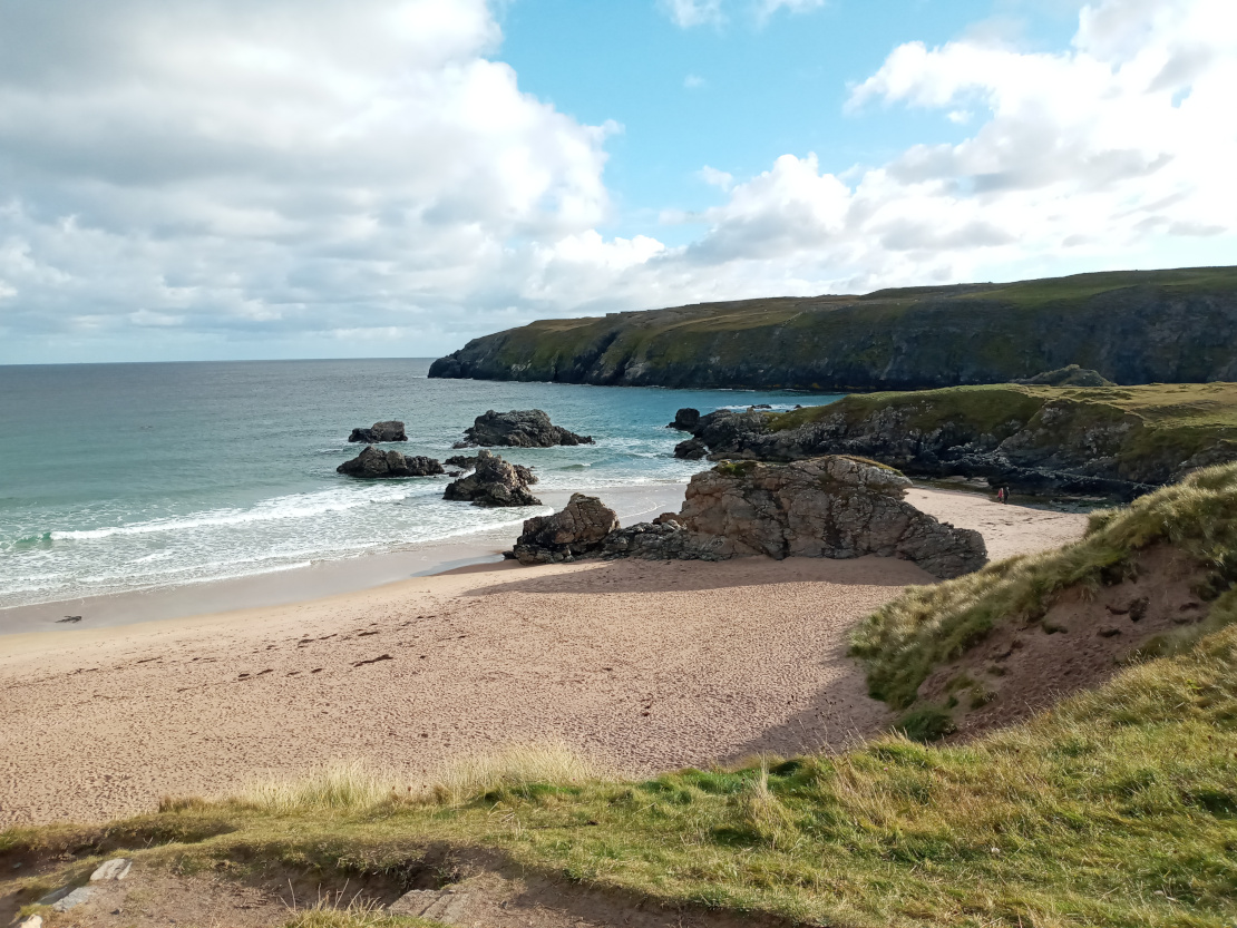 Durness beach right