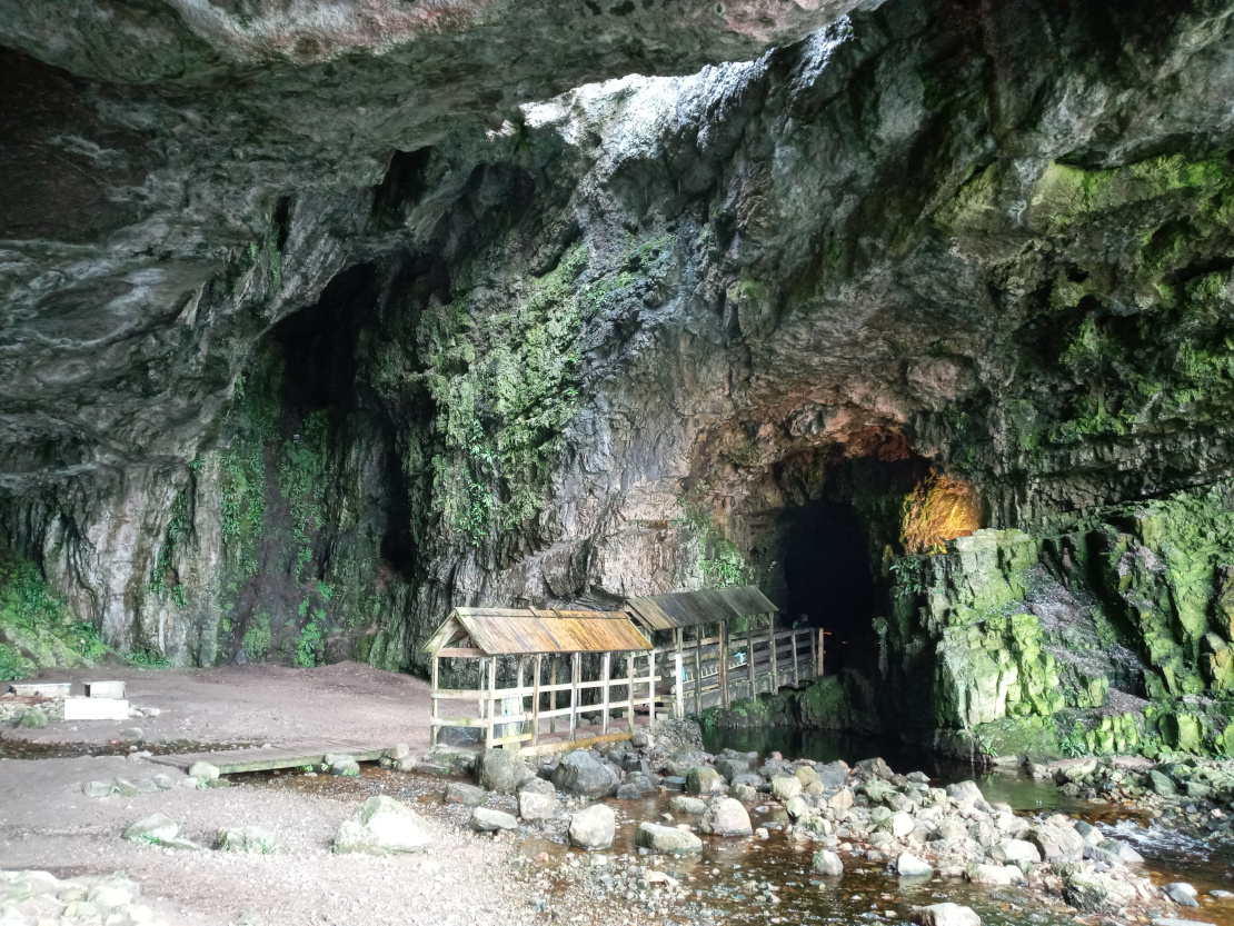 Smoo cave first chamber