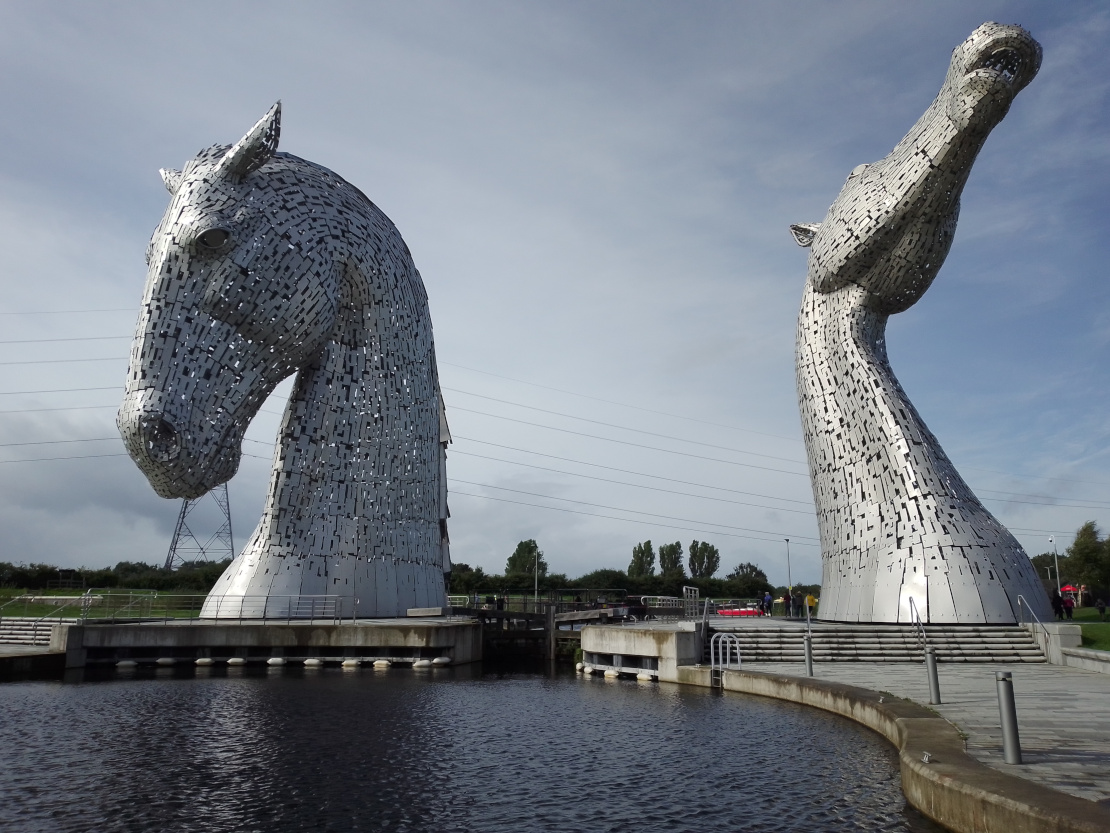 The Kelpies again