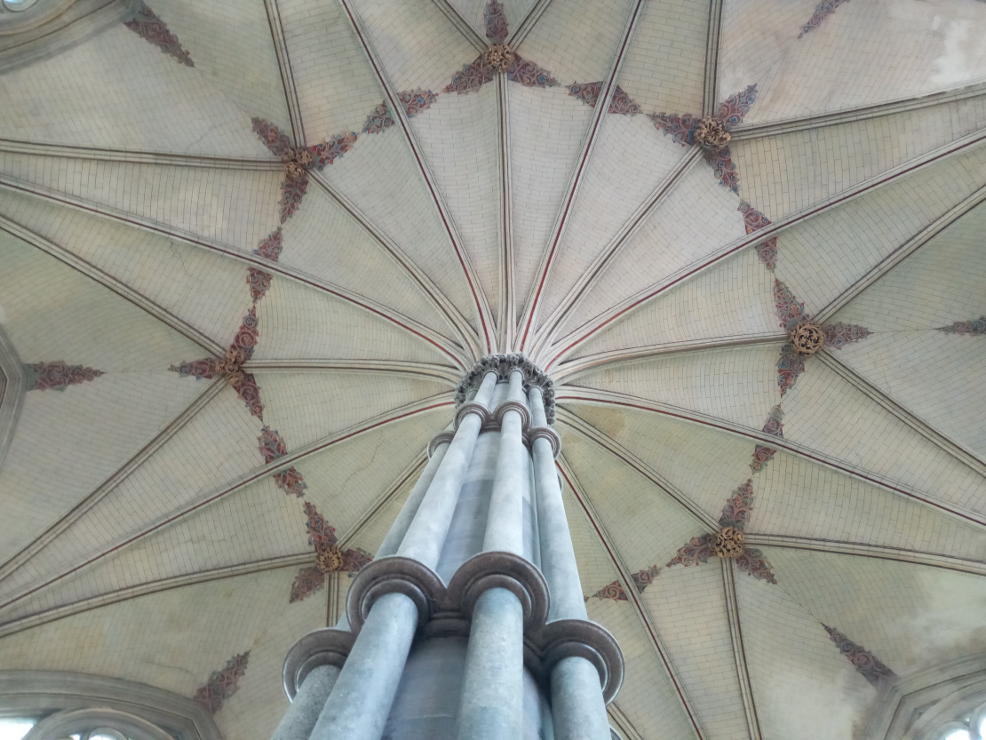 church ceiling