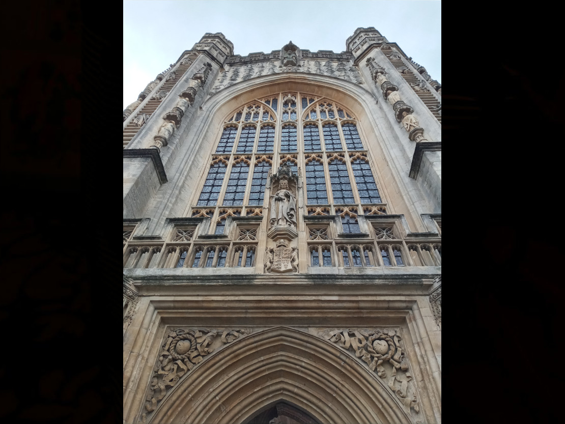 Bath Abbey front view