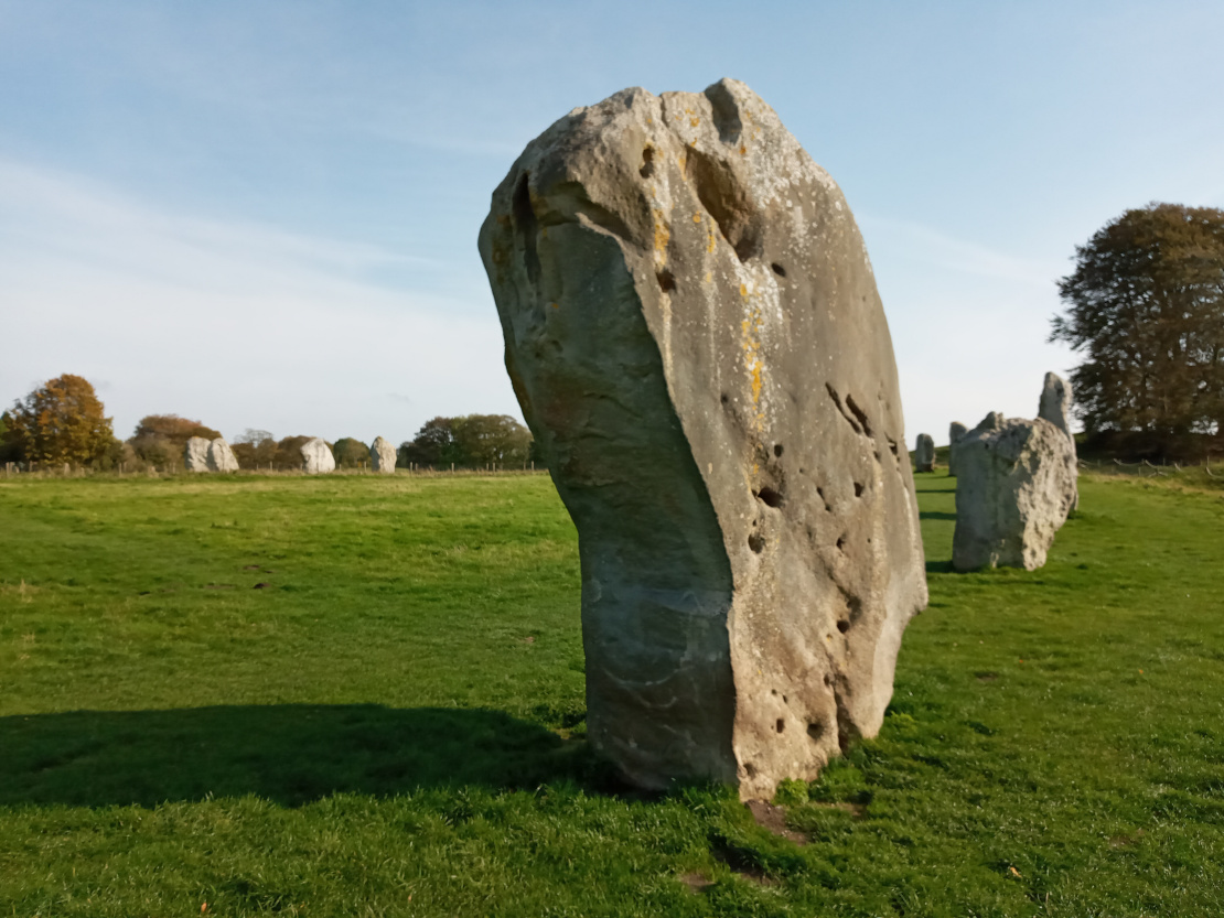 Larger stone circl